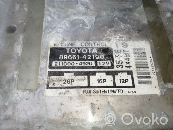 Toyota RAV 4 (XA10) Sterownik / Moduł ECU 8966142190