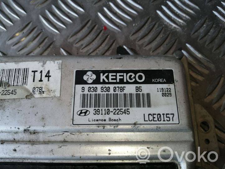 Hyundai Accent Engine control unit/module 3911022545