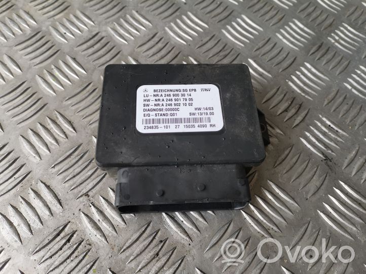 Mercedes-Benz GLE (W166 - C292) Modulo di controllo del freno a mano A2469003014