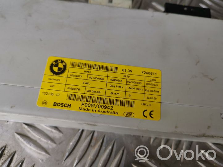 BMW 7 F01 F02 F03 F04 Sterownik / Moduł elektrycznej klapy tylnej / bagażnika 61357240611