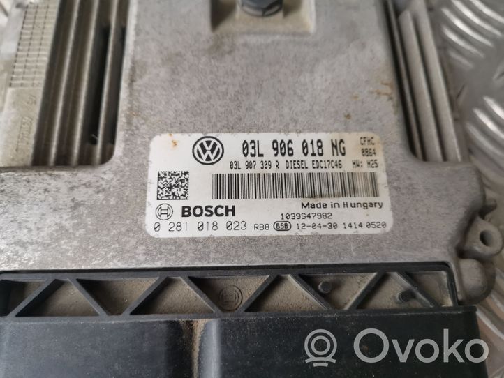 Volkswagen Caddy Sterownik / Moduł ECU 03L906018NG