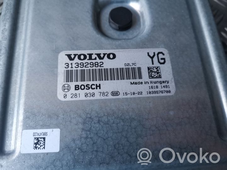 Volvo XC60 Calculateur moteur ECU 31392982