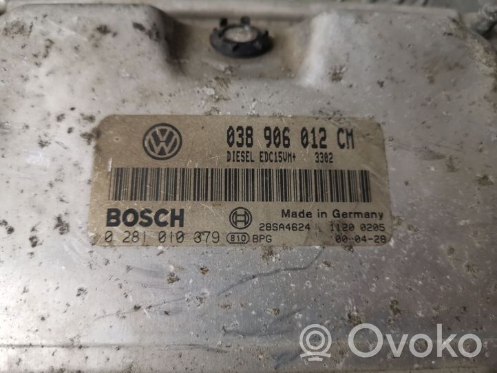 Volkswagen Lupo Sterownik / Moduł ECU 038906012CM