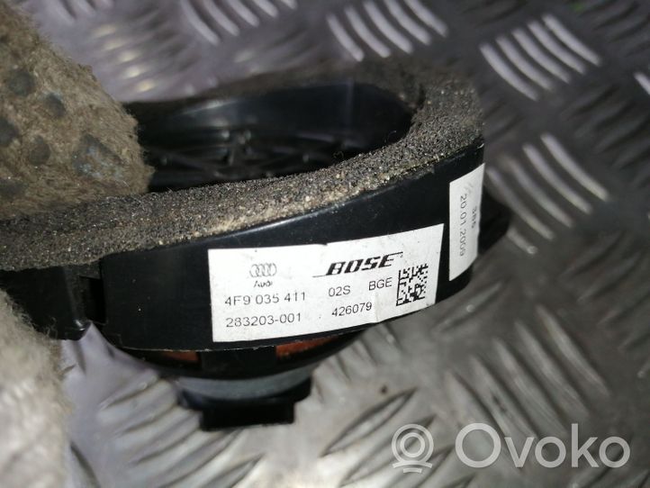 Audi A6 S6 C6 4F Enceinte haute fréquence dans les portes arrière 4F9035411