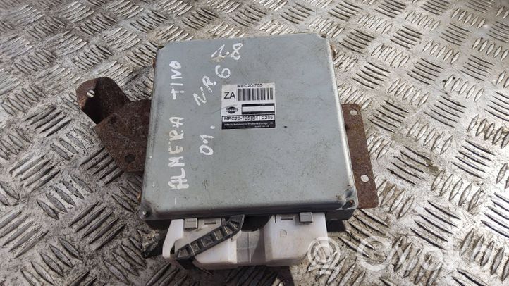 Nissan Almera Tino Calculateur moteur ECU MEC20705