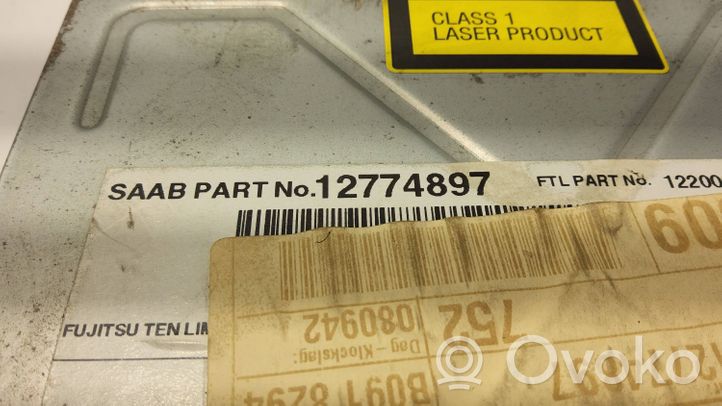 Saab 9-3 Ver2 Panel / Radioodtwarzacz CD/DVD/GPS 12774897
