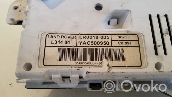 Land Rover Freelander Licznik / Prędkościomierz LR0018005