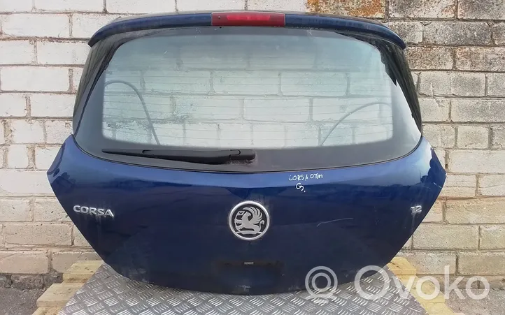 Opel Corsa D Задняя крышка (багажника) 