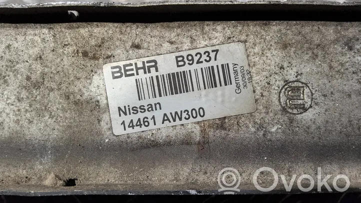 Nissan Almera Tino Välijäähdyttimen jäähdytin 14461AW300