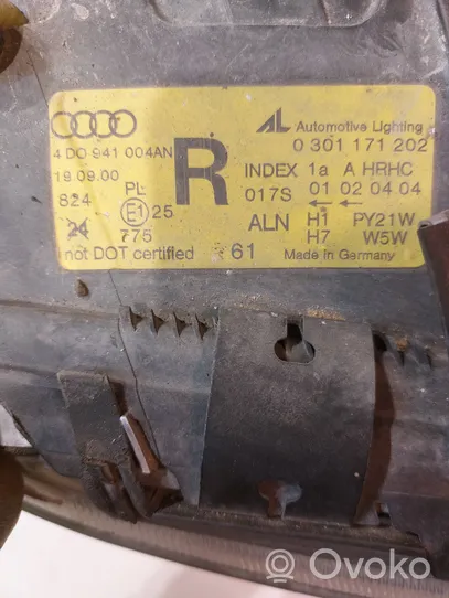 Audi A8 S8 D2 4D Etu-/Ajovalo 4D0941004AN