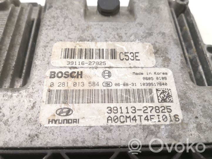 Hyundai Santa Fe Calculateur moteur ECU 0281013584