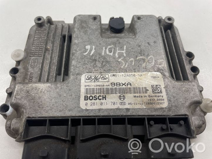 Ford Focus Oro pakabos valdymo blokas (galinės) 0281011701