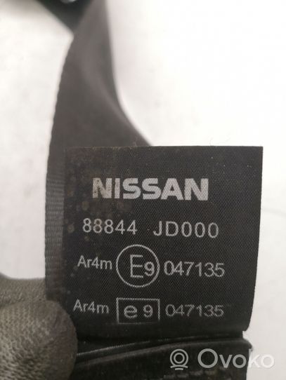 Nissan Qashqai Cintura di sicurezza posteriore 