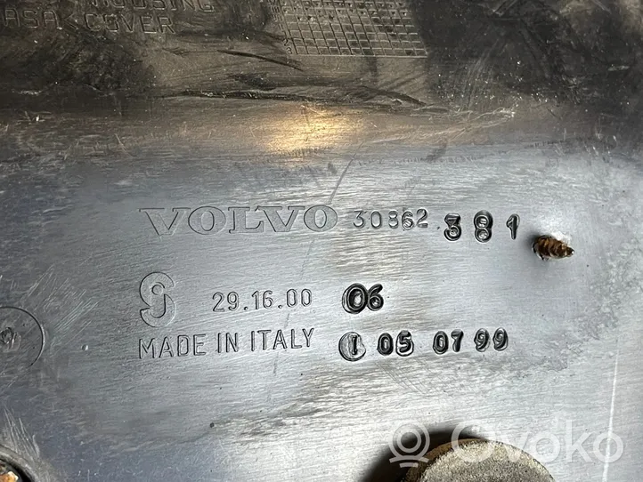 Volvo S40, V40 Éclairage de plaque d'immatriculation 30862381