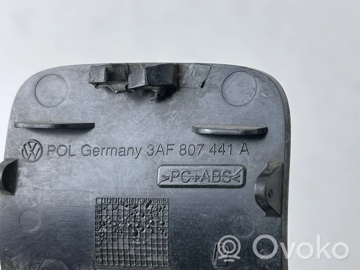 Volkswagen PASSAT B7 Abdeckung Deckel Abschleppöse hinten 3AF807441A