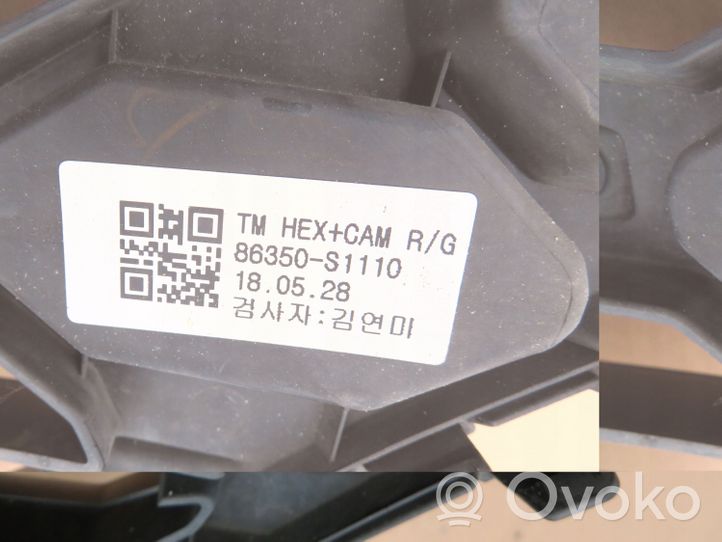 Hyundai Santa Fe Griglia superiore del radiatore paraurti anteriore 86350S1110