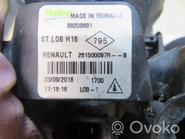 Renault Dacia Duster Światło przeciwmgłowe przednie 281500097R