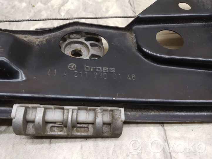 Mercedes-Benz E W211 Regulador de puerta trasera con motor A2118202342