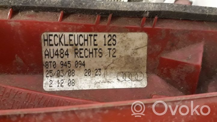 Audi A5 8T 8F Luci posteriori del portellone del bagagliaio 8T0945094