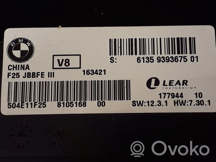 BMW X4 F26 Module d'éclairage LCM 9393675