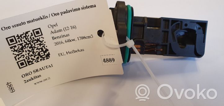 Opel Adam Mass air flow meter 0280218429