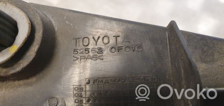 Toyota Corolla E120 E130 Staffa di rinforzo montaggio del paraurti posteriore 525620F010