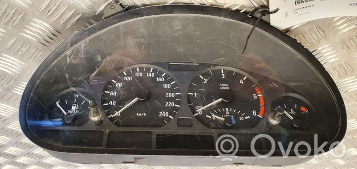 BMW 3 E46 Compteur de vitesse tableau de bord 0263606271