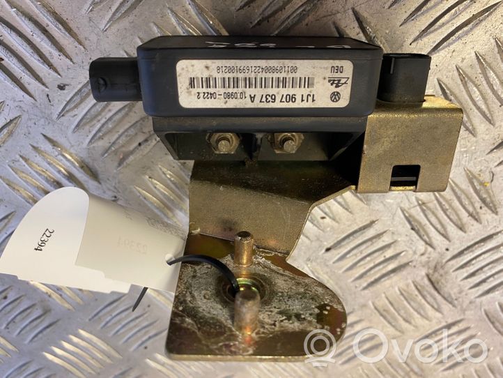 Volkswagen New Beetle ESP acceleration yaw rate sensor 1J1907637A