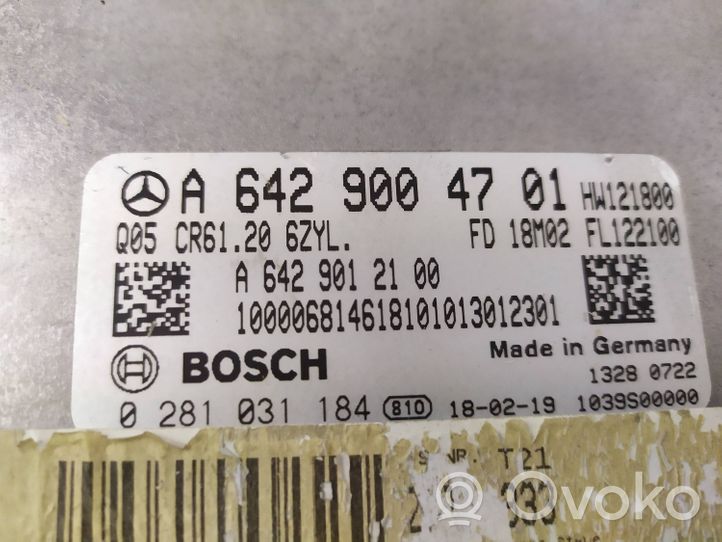 Mercedes-Benz GLA W156 Variklio valdymo blokas A6429004701