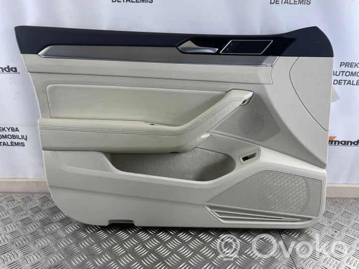 Volkswagen PASSAT B8 Rivestimento del pannello della portiera anteriore 197019712