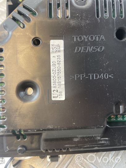 Toyota Auris E180 Compteur de vitesse tableau de bord 838000ZU20