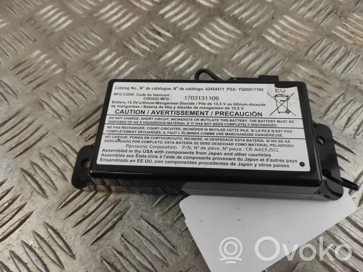Opel Insignia B Module de contrôle de batterie YQ00017580