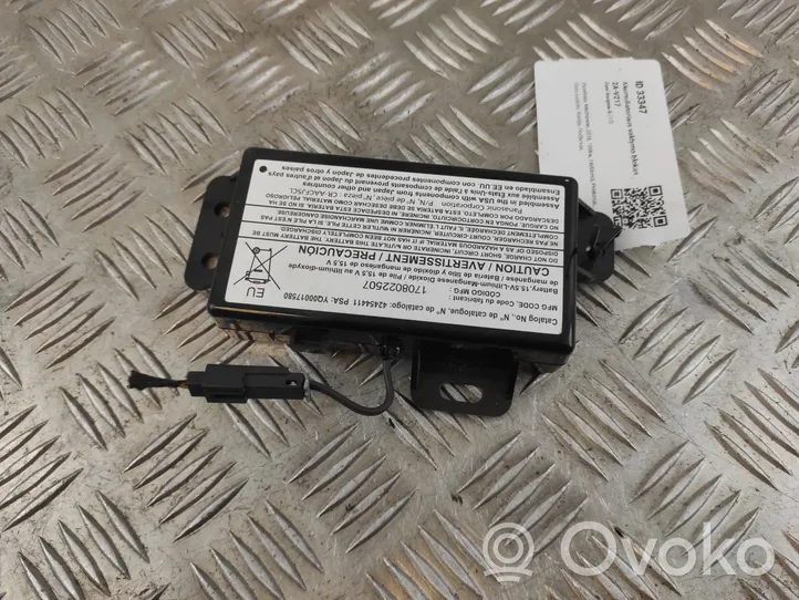 Opel Insignia B Moduł sterowania ładowania akumulatora YQ00017580