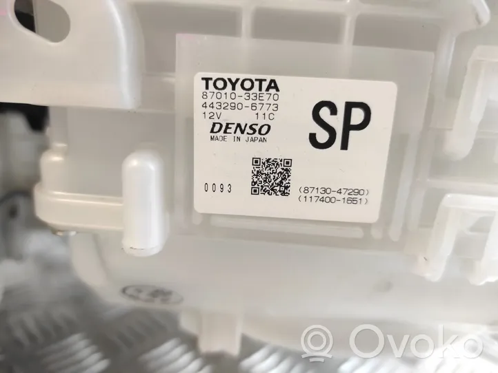 Toyota RAV 4 (XA50) Sisälämmityksen ilmastoinnin korin kokoonpano 8705033D50