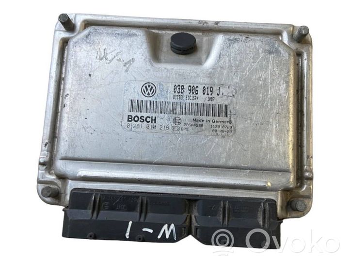 Volkswagen Sharan Engine control unit/module 038906019J