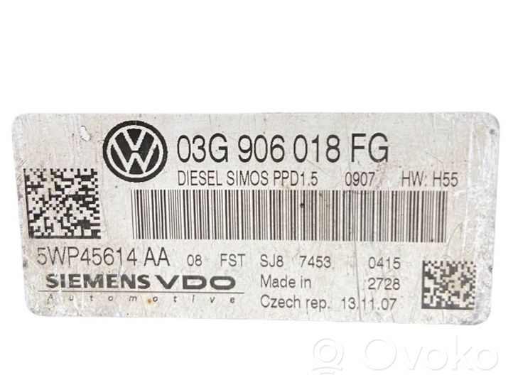 Volkswagen PASSAT B6 Calculateur moteur ECU 03G906018FG