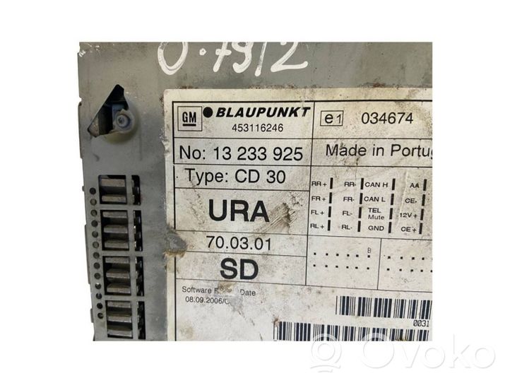 Opel Vectra C Radija/ CD/DVD grotuvas/ navigacija 13233925