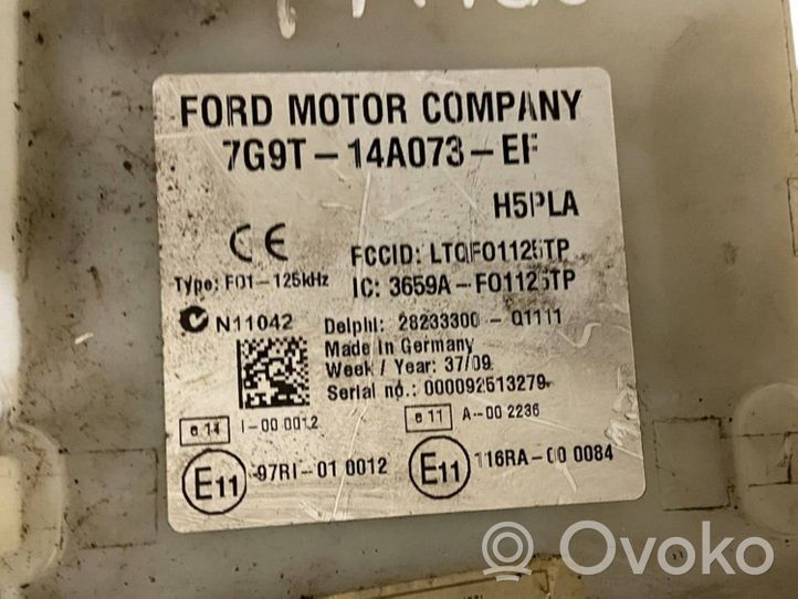 Ford Mondeo MK IV Ramka / Moduł bezpieczników 7G9T14A073EF