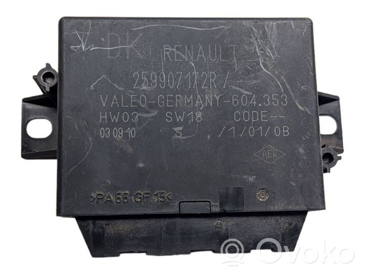 Renault Scenic III -  Grand scenic III Parking PDC control unit/module 259907172R
