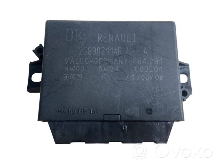 Renault Megane III Parking PDC control unit/module 259902114R