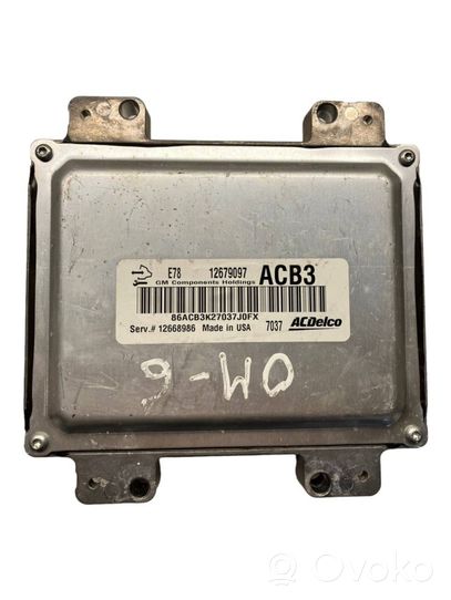 Opel Mokka X Calculateur moteur ECU 12679097