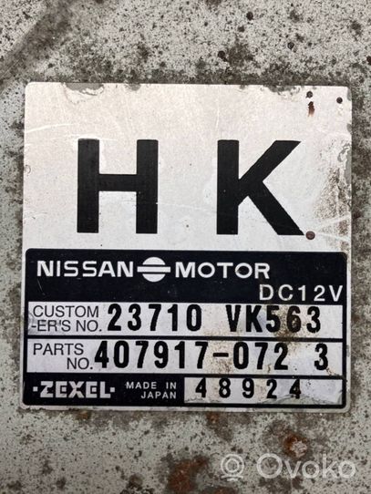 Nissan Navara D22 Calculateur moteur ECU 23710VK563