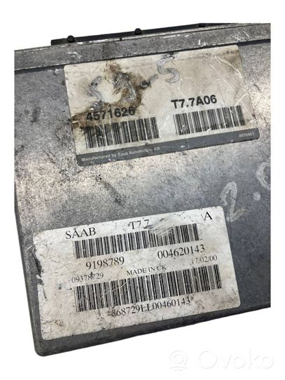 Saab 9-5 Sterownik / Moduł ECU 9198789