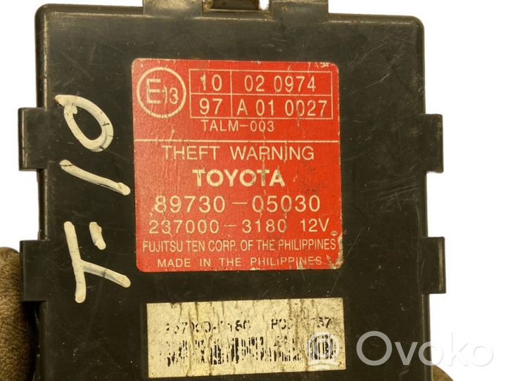 Toyota Avensis T250 Boîtier module alarme 8973005030