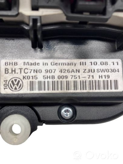 Volkswagen Golf VI Ilmastoinnin ohjainlaite 7N0907426AN