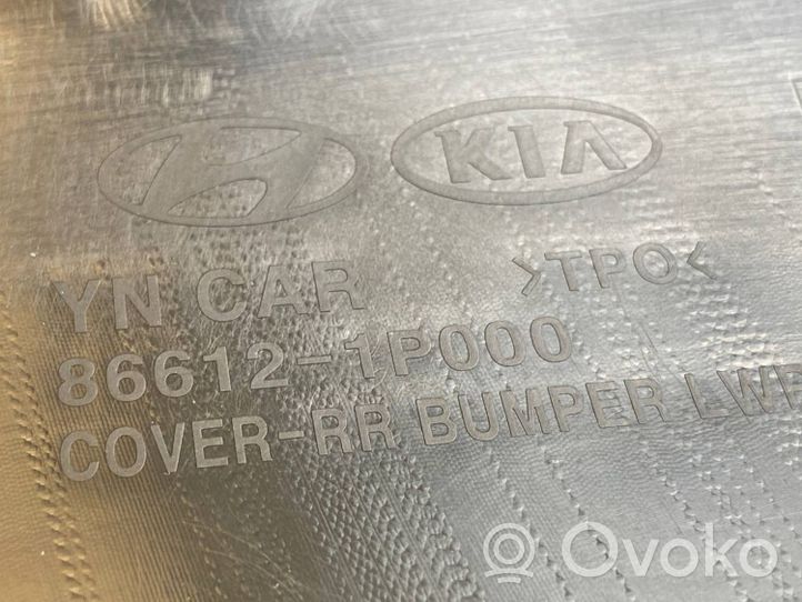 KIA Venga Moulure inférieure de pare-chocs arrière 866121P000