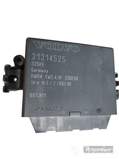 Volvo V60 Pysäköintitutkan (PCD) ohjainlaite/moduuli 31314525