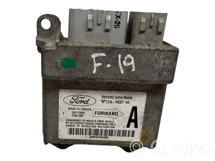 Ford Transit Module de contrôle airbag YC1A14B321AD