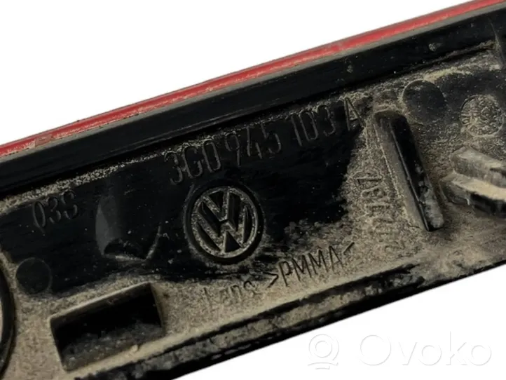 Volkswagen PASSAT B8 Rear tail light reflector 3G0945103A