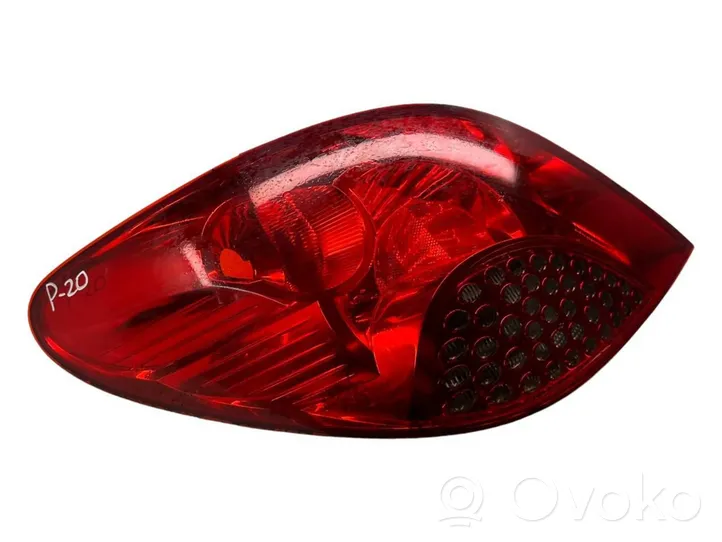 Peugeot 207 Lampa tylna 9649986680